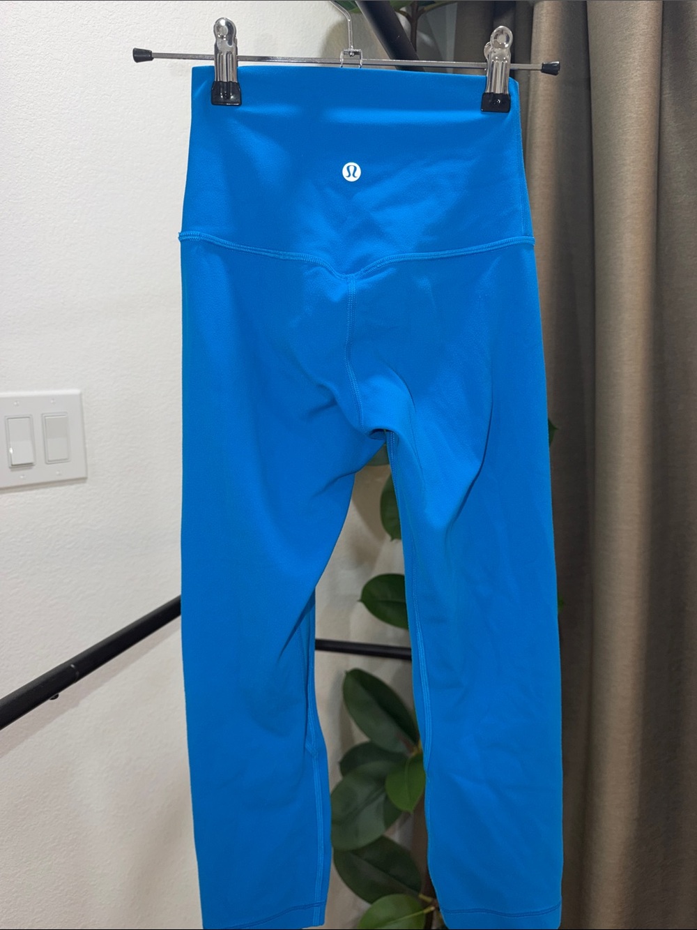 lululemon athletica Girls' Bright Blue Athletic Leggings